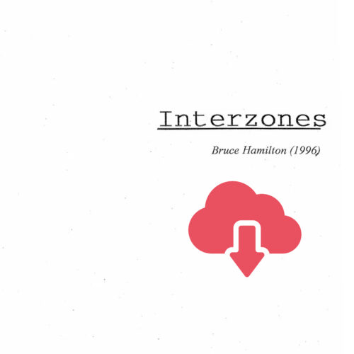 Interzones by Bruce Hamilton