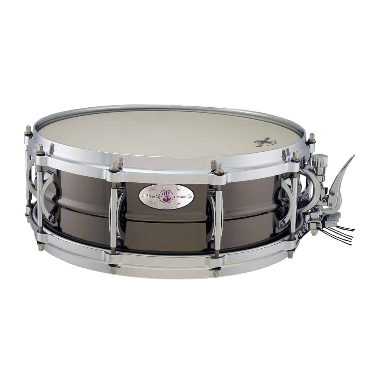 Pearl Philharmonic Brass Snare Drum - 6.5-inch x 14-inch, Black