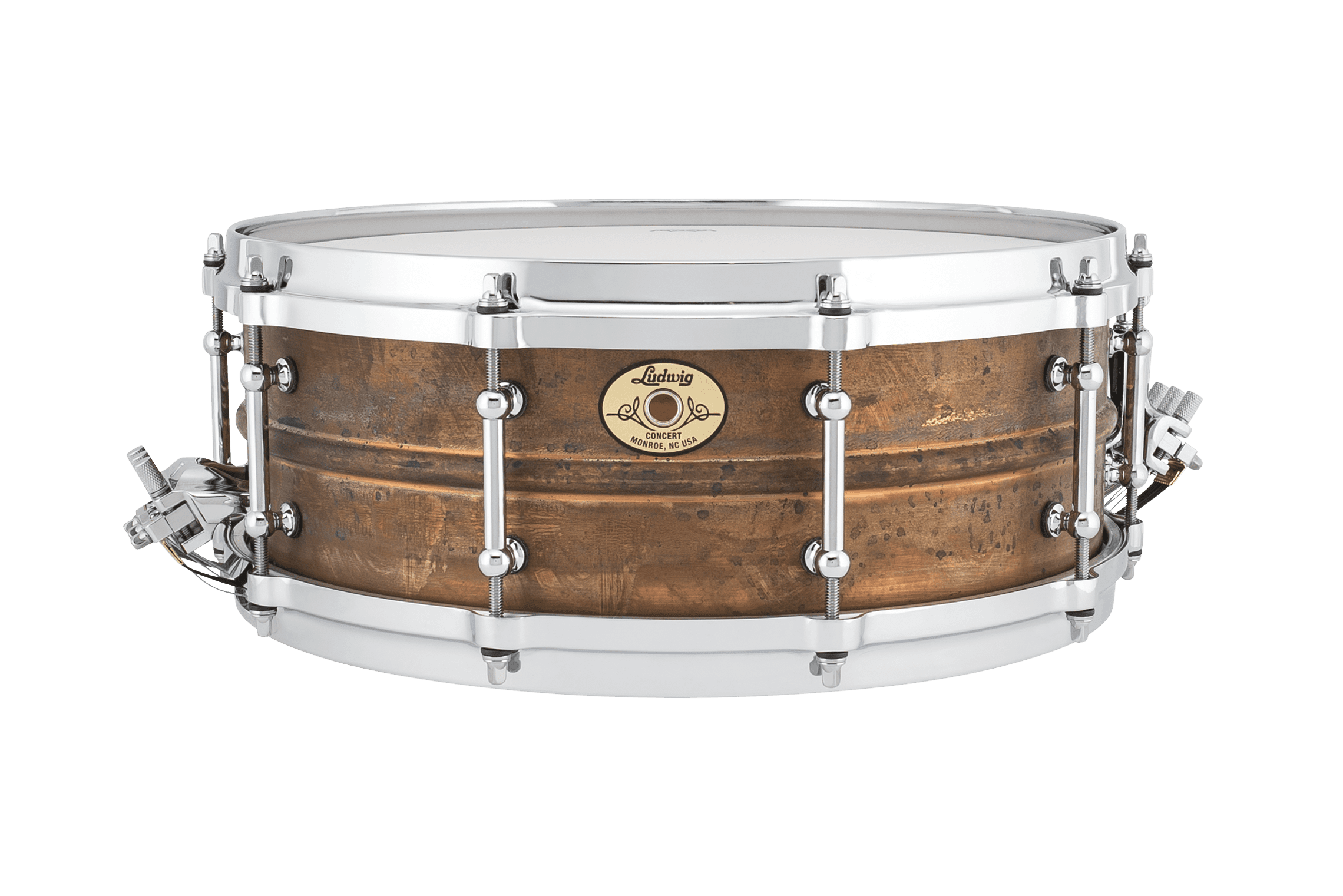 Ludwig 5x14\ Raw Copper Concert Snare DrumLudwig 5x14\ Raw Copper Concert Snare Drum  