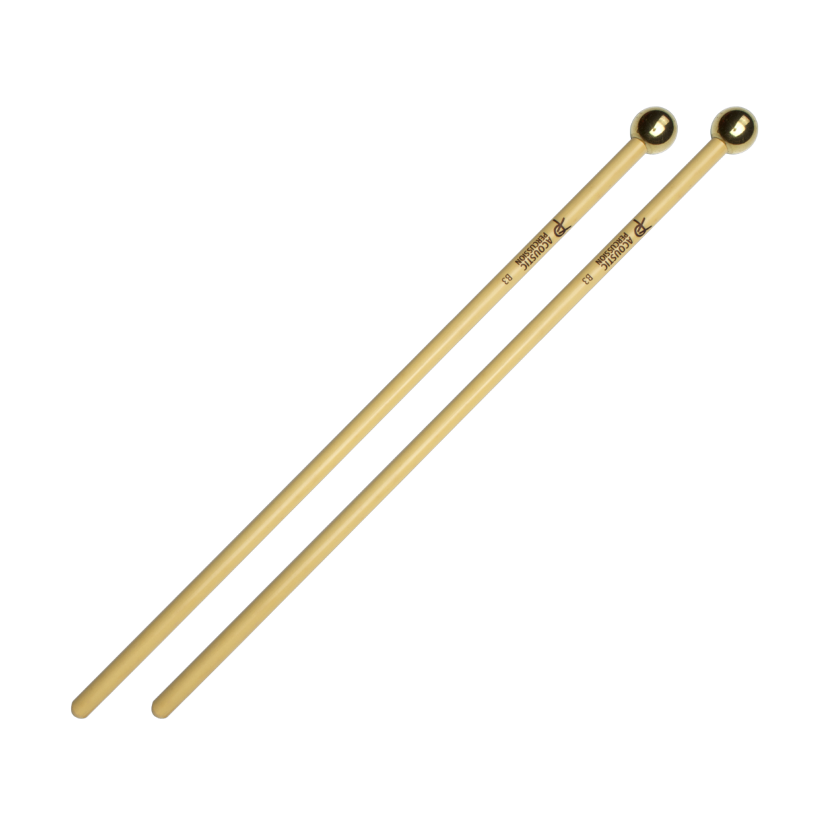 Acoustic Percussion B3 Brass Glockenspiel Mallets