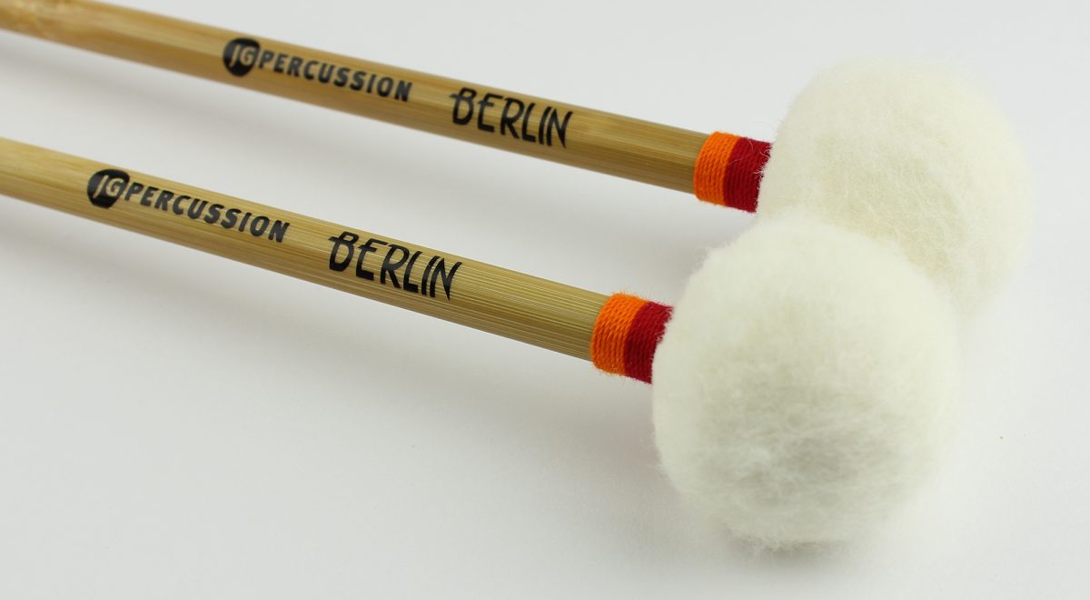 JG Percussion Wiener Holz with Felt Timpani Mallets