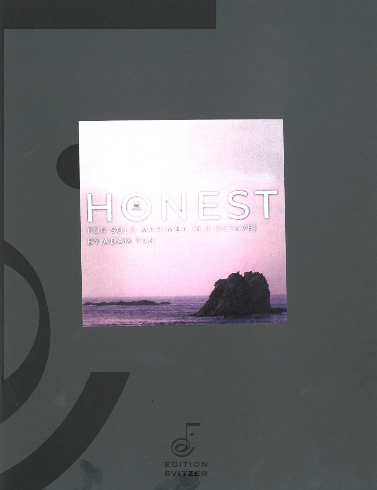 Honest by Adam Tan for solo marimba