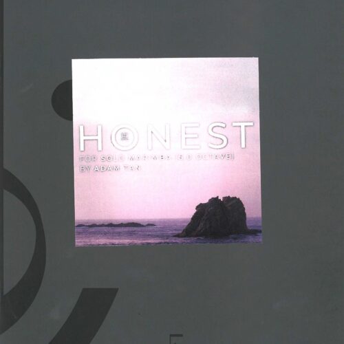 Honest by Adam Tan for solo marimba