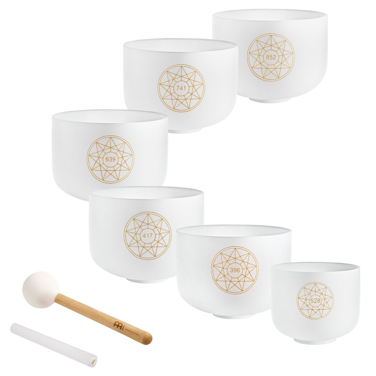 Meinl Crystal Singing Bowl Set