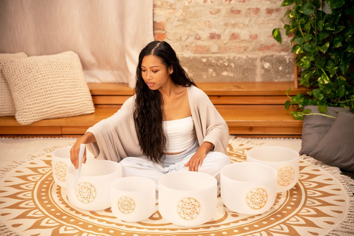 Meinl Crystal Singing Bowl Set