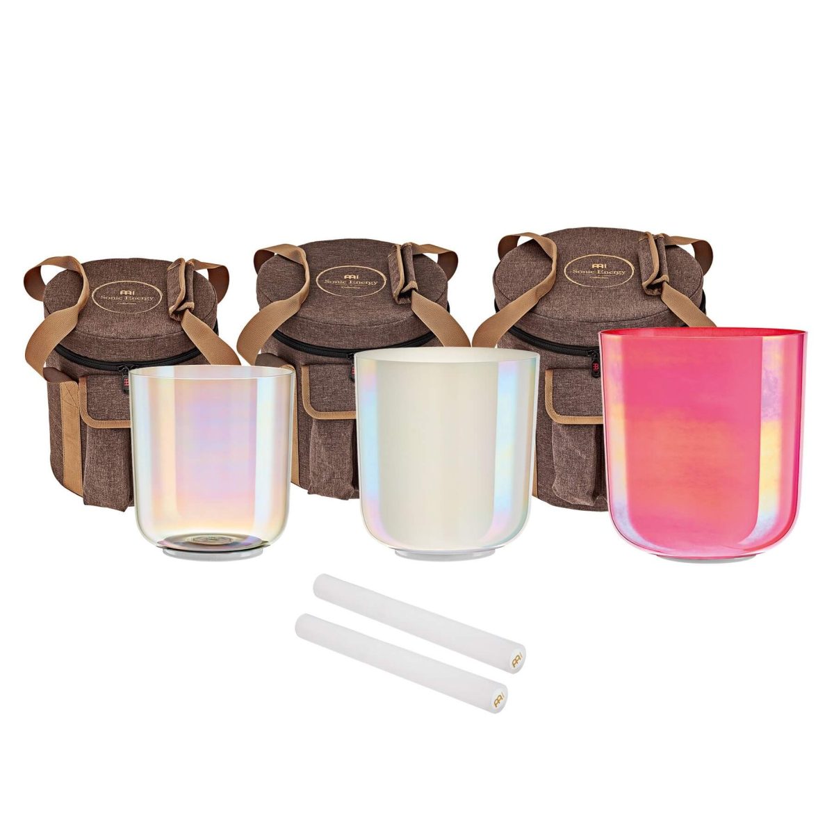 Meinl Sonic Energy Essence Crystal Singing Bowl Set - 3 pcs
