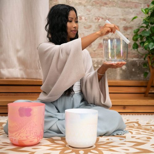 Meinl Sonic Energy Essence Crystal Singing Bowl Set - 3 pcs