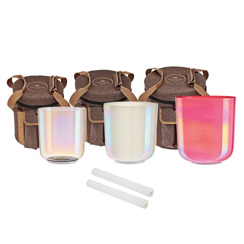 Meinl Sonic Energy Essence Crystal Singing Bowl Set - 3 pcs