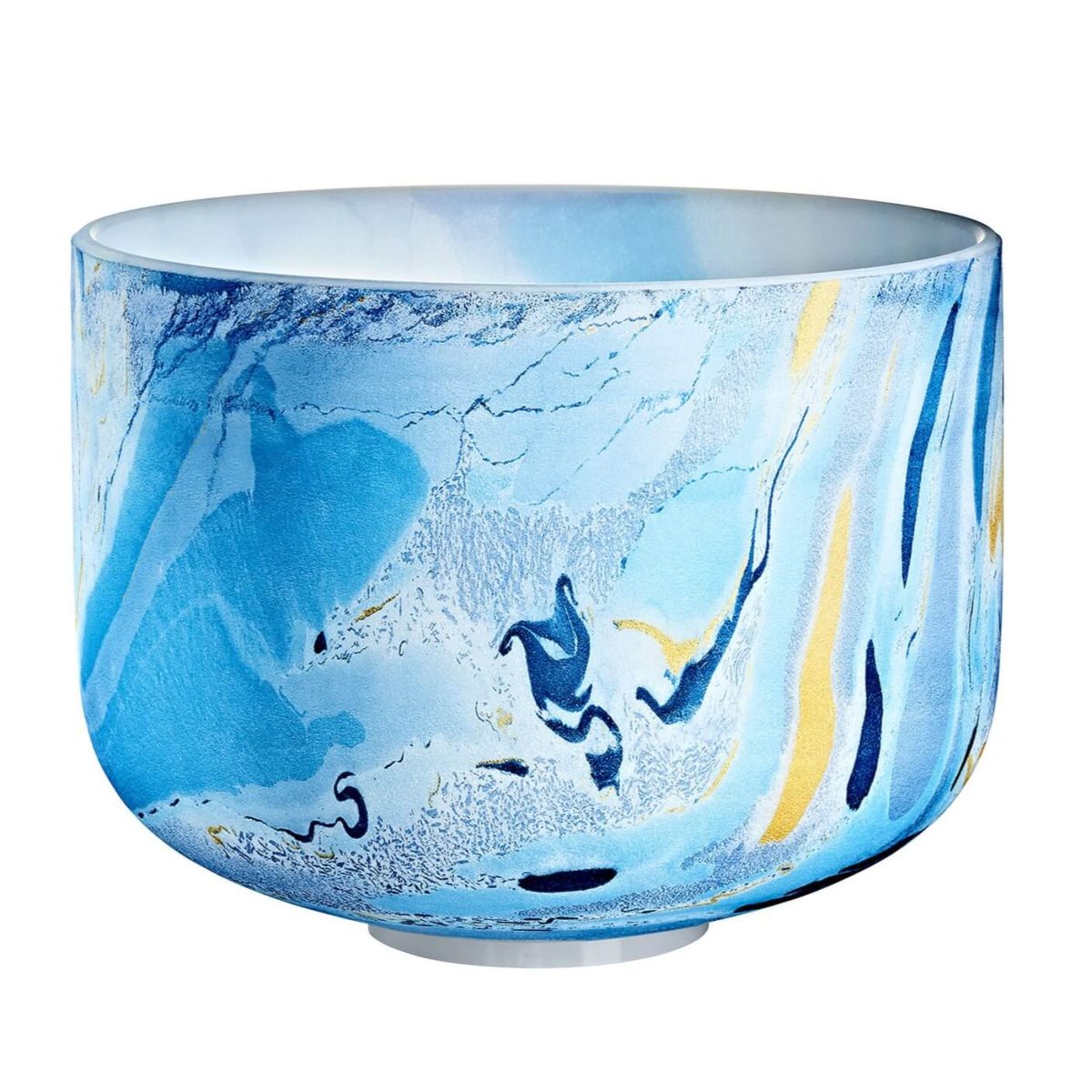 Meinl Sonic Energy Marble Crystal Singing Bowl - 10" - Dark Blue