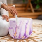 Meinl Sonic Energy Marble Crystal Singing Bowl - Crown Chakra