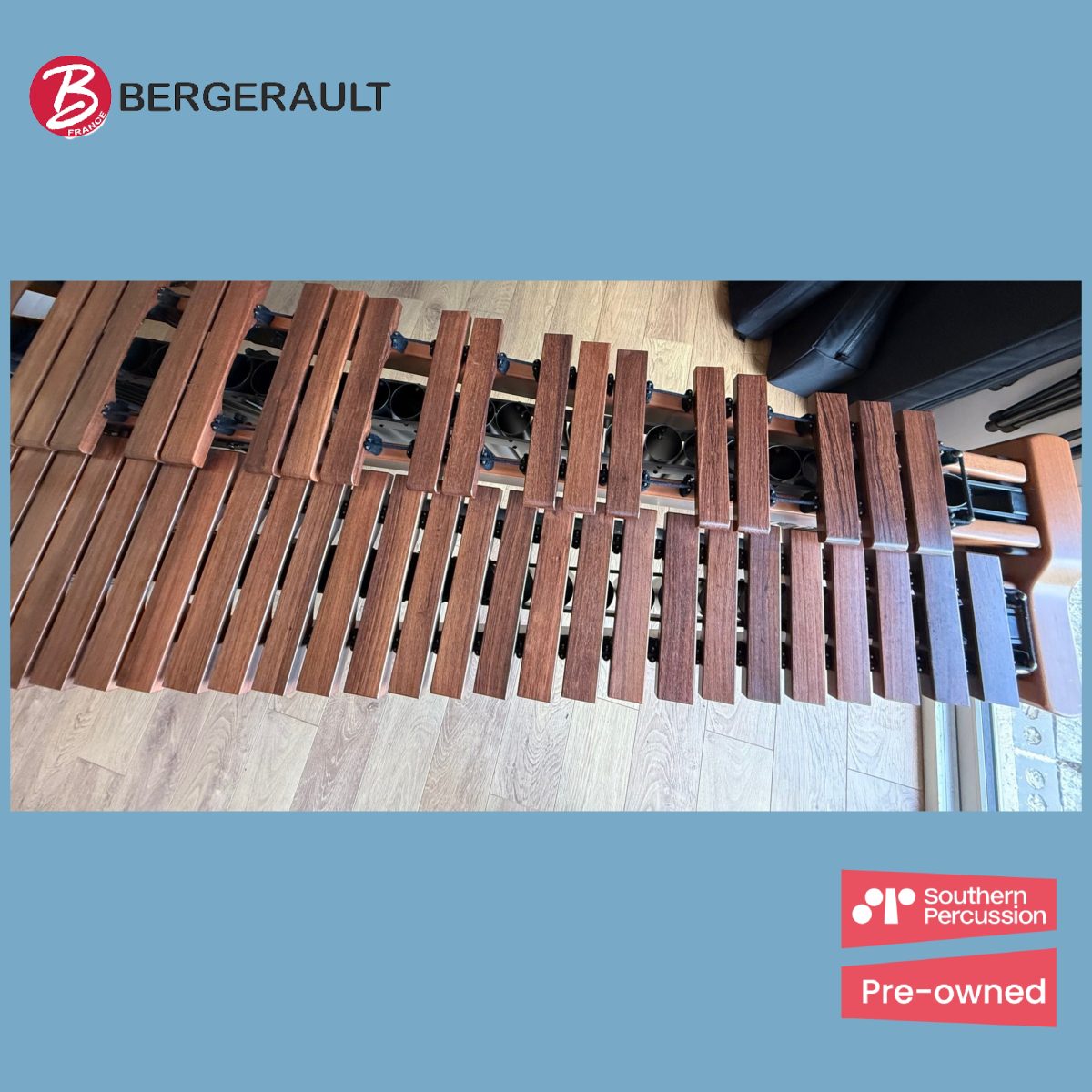 Pre-Loved Bergerault SRS50H 5 Octave Signature Series Marimba