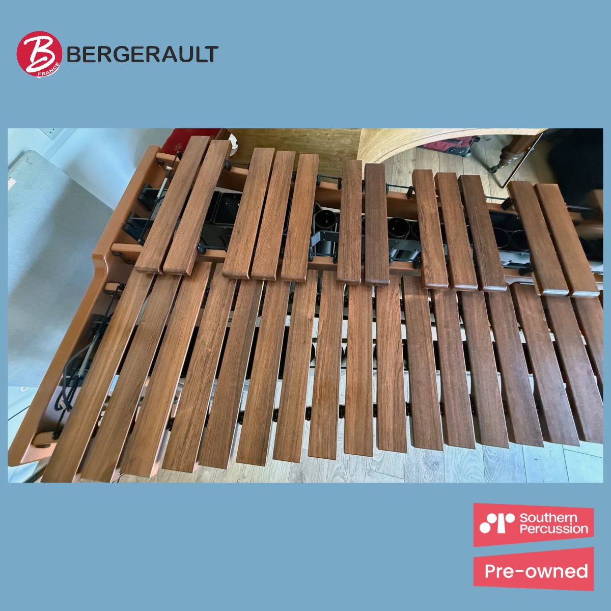 Pre-Loved Bergerault SRS50H 5 Octave Signature Series Marimba