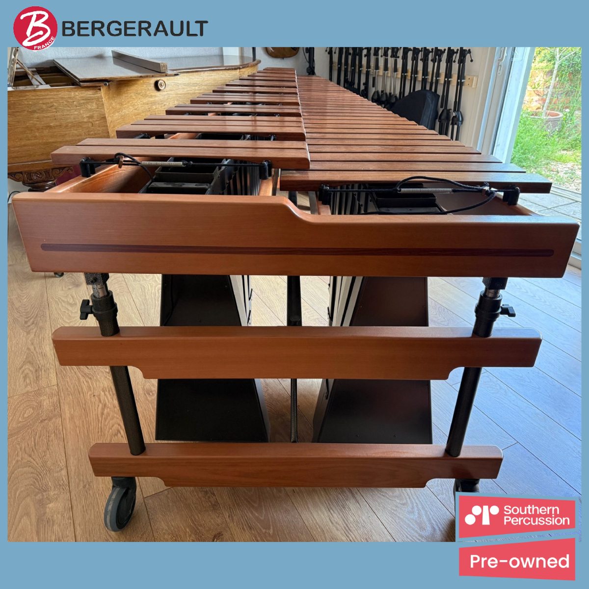 Pre-Loved Bergerault SRS50H 5 Octave Signature Series Marimba