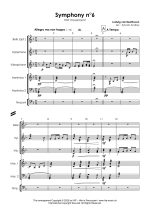 Symphony No. 6 by Beethoven arr. by Sylvain Andrey - sample 1
