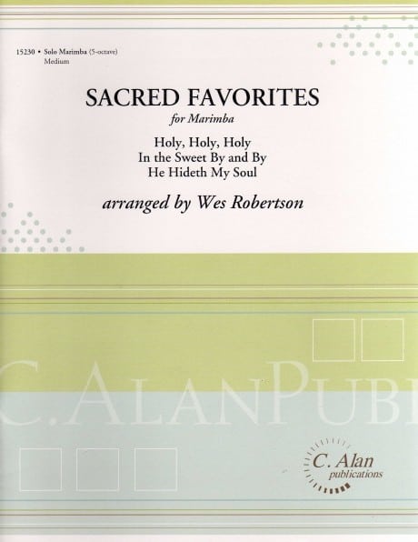 Sacred Favorites for Marimba by West Robertson