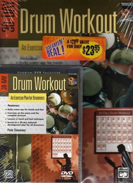 30-Day Drum Workout (An Exercise Plan for Drummers) With DVD