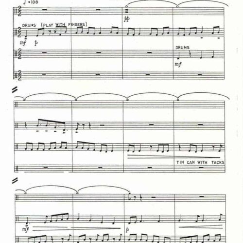 Third Construction (Score)