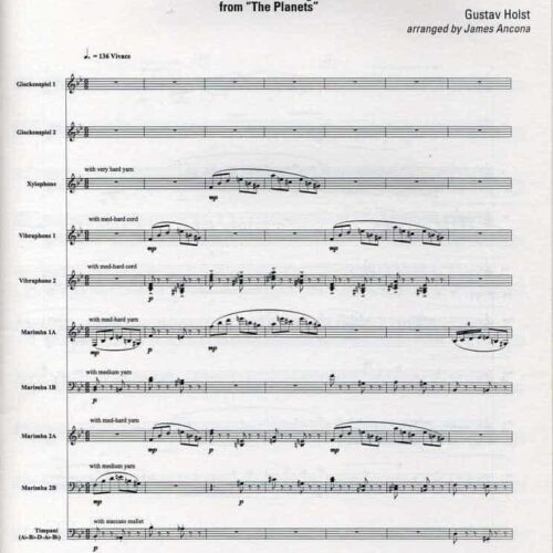 Mercury from 'The Planets' by Holst arr. James Ancona