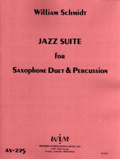 Jazz Suite For Two Saxophones And Percussion