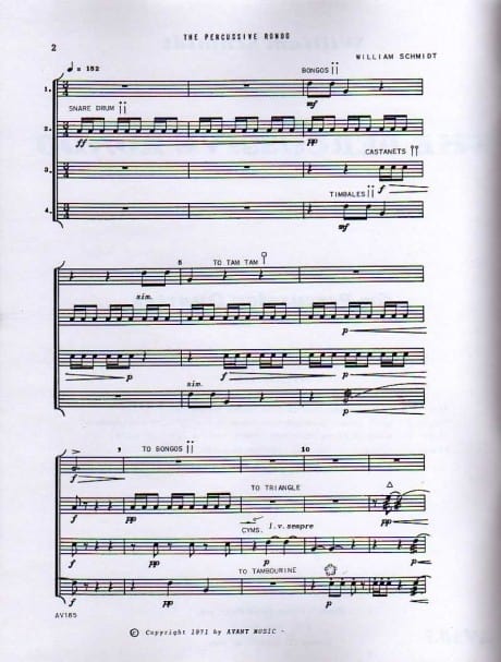 The Percussive Rondo