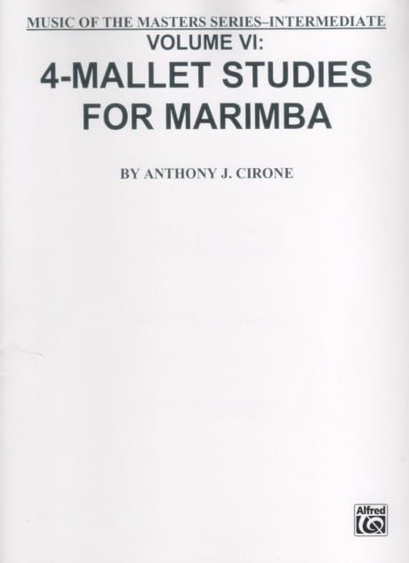 Music Of The Masters, Volume VI: 4-mallet Studies For Marimba