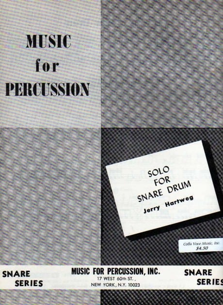 Solo For Snare Drum by Jerry Hartweg