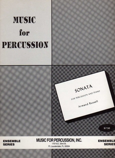 Sonata For Percussion And Piano by Armand Russel