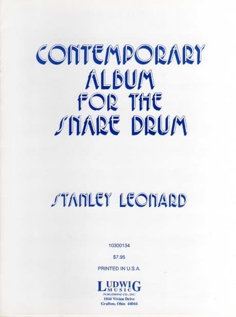 Contemporary Album For The Snare Drum