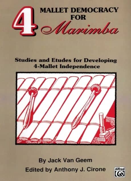 4 Mallet Democracy For Marimba