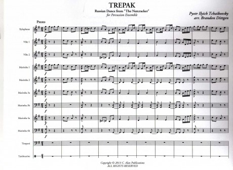 Trepak by Tchaikovsky arr. Jesus Martinez