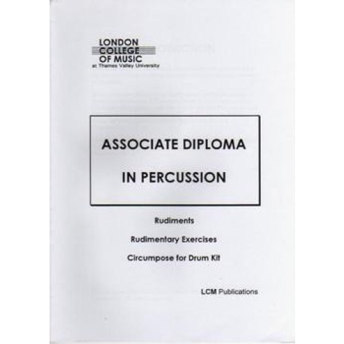Associate Diploma In Percussion - Rudiments