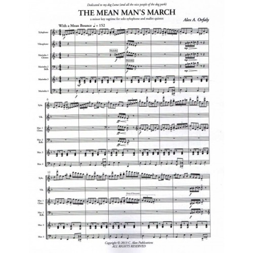Mean Man's March by Alexis Orfaly