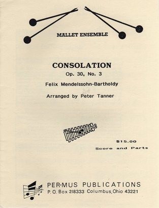 Consolation Op. 30, No. 3 by Mendelssohn arr. Peter Tanner