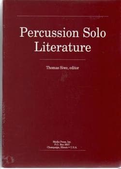 Percussion Solo Literature
