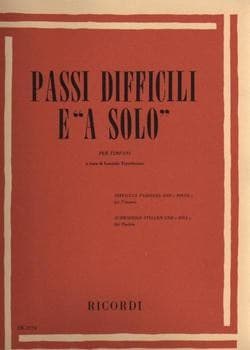 Difficult Passages And Solos For Timpani