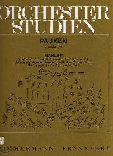 Orchester Studien - Pauken (2nd): Mahler