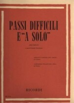 Difficult Passages And Solos For Timpani