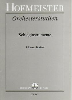 Orchesterstudien Fur Schlaginstrumente - Johannes Brahms