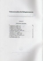 Orchesterstudien Fur Schlaginstrumente - Johannes Brahms