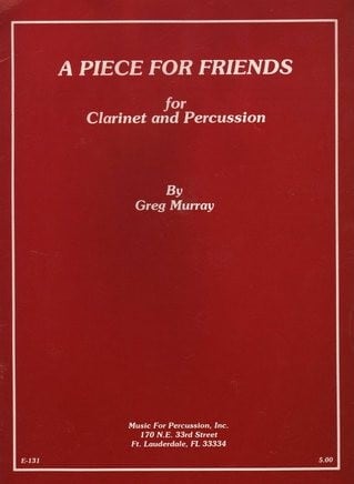 A Piece For Friends by Greg Murray