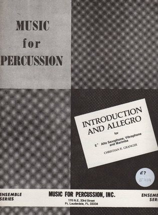 Introduction And Allegro by Christian R. Granger