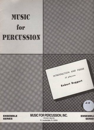 Introduction And Fugue by Robert W. Buggert