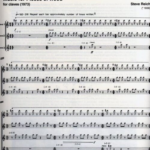 Music For Pieces Of Wood