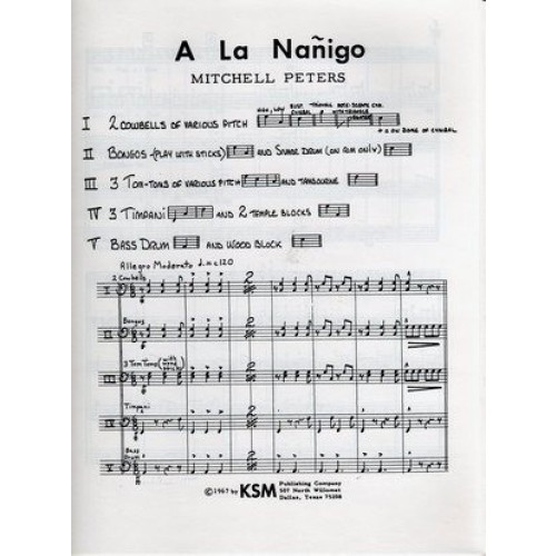 A La Nanigo by Mitchell Peters