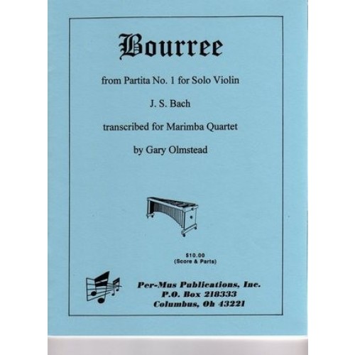 Bourree From Partita No. 1 by Bach arr. Gary Olmstead