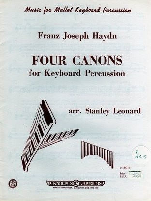 Four Canons For Keyboard Percussion