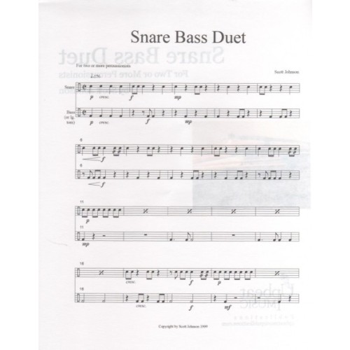 Snare Bass Duet