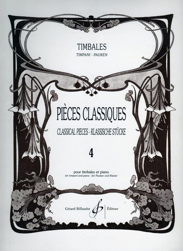 Classical Pieces For Timpani And Piano - Vol. 4