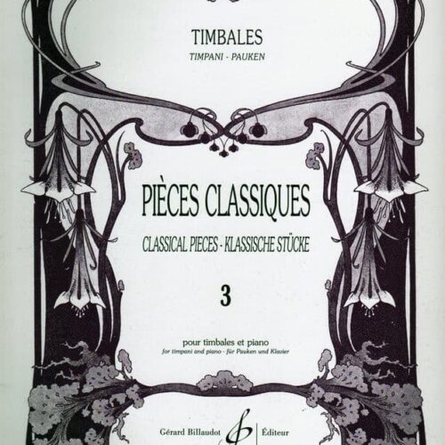Classical Pieces For Timpani And Piano - Vol. 3