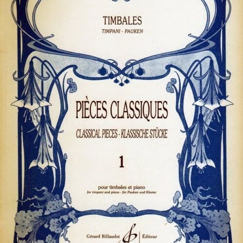Classical Pieces For Timpani And Piano - Vol. 1
